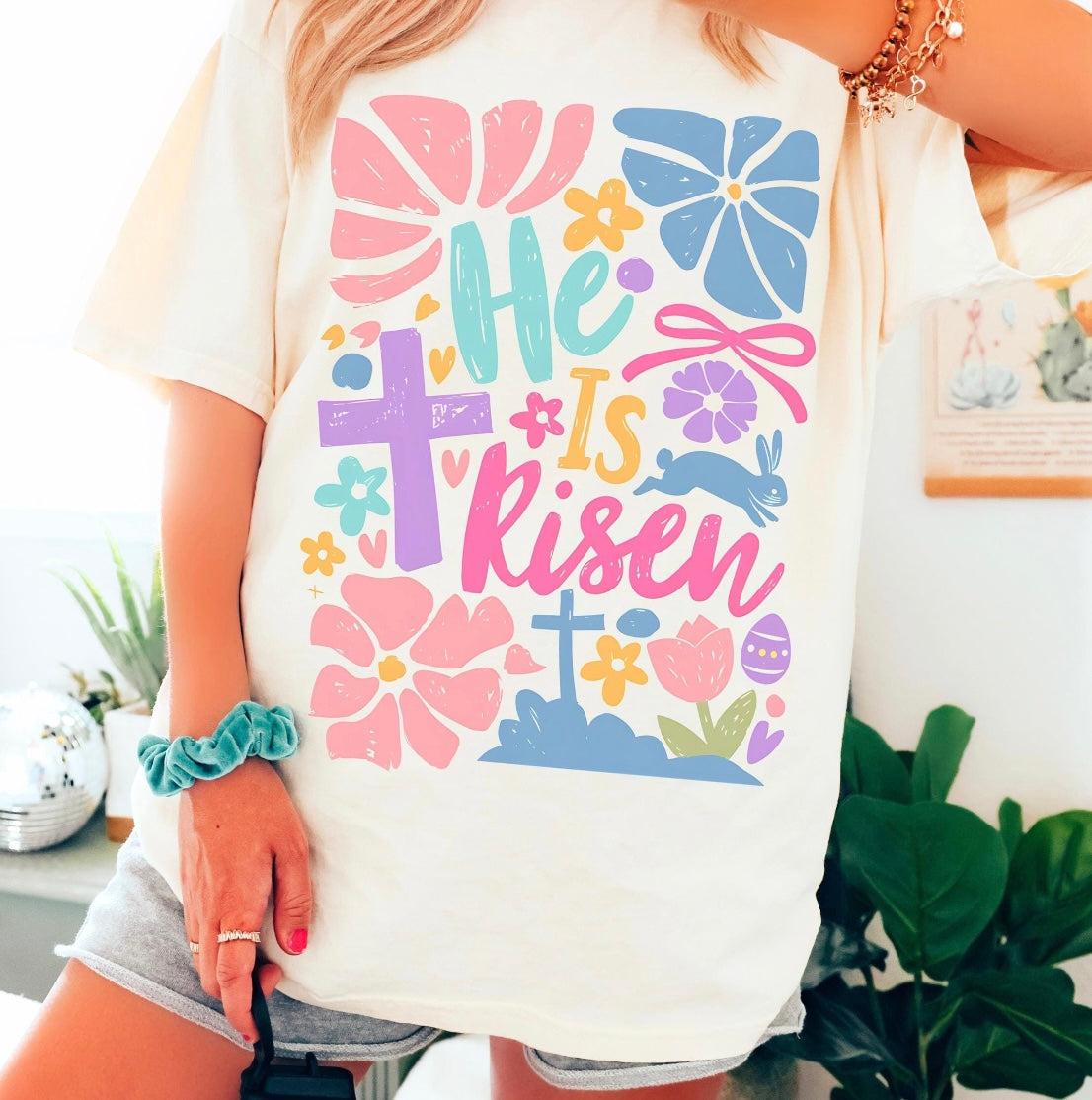 He Is Risen (colorful)